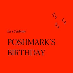 Poshmark's 13th Birthday Party 🎊 🥳 December 15th, 11AM EST. Waynesboro VA